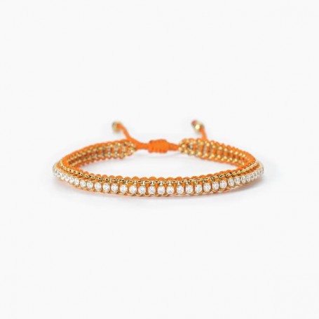 BRACCIALE IN ACCIAIO 316L E PVD GOLD