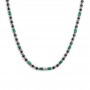 COLLANA CON RONDELLE IN MALACHITE