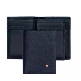 PORTAFOGLIO BLU FLAP