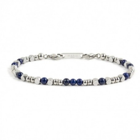 MARLÙ BRACCIALE ACCIAIO PIETRE LAPIS