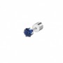 ORECCHINO ZIRCONE BLU 4MM 2OR0092-B